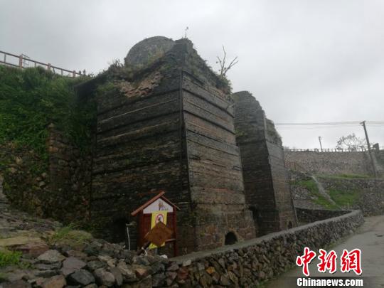 台风“玛莉亚”显威浙江苍南“活遗址”煅烧炉倒塌